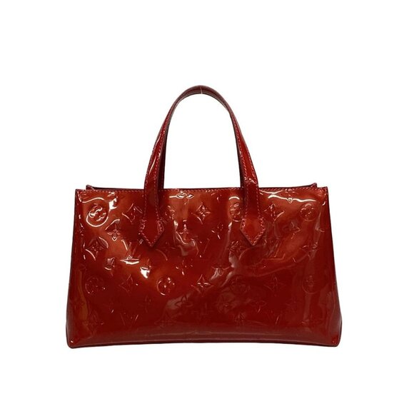 Auth LOUIS VUITTON Wilshire PM M93642 Pomme d'Amour Monogram Vernis - MI1089 - Picture 2 of 9